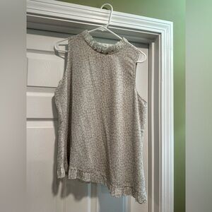Ann Taylor sleeveless blouse